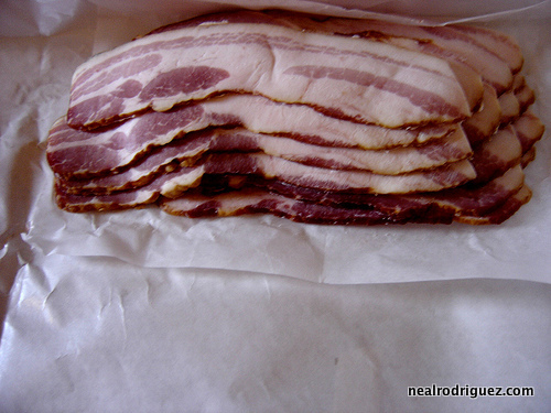 Raw Bacon